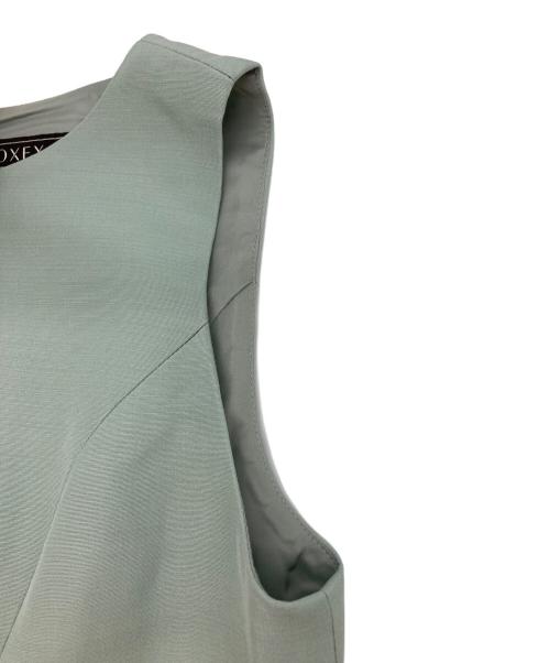 FOXEY（フォクシー）FOXEY (フォクシー) ノースリーブワンピース スモーキーグリーン サイズ:40の古着・服飾アイテム