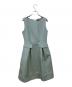 FOXEY（フォクシー）の古着「ノースリーブワンピース」｜スモーキーグリーン