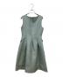 FOXEY (フォクシー) ノースリーブワンピース スモーキーグリーン サイズ:40：17000円