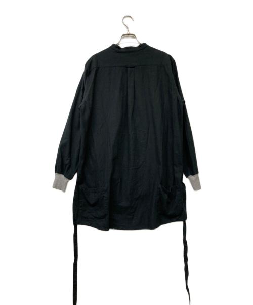 motone（モートン）motone (モートン) エンゲイシャツ ブラック サイズ:Mの古着・服飾アイテム