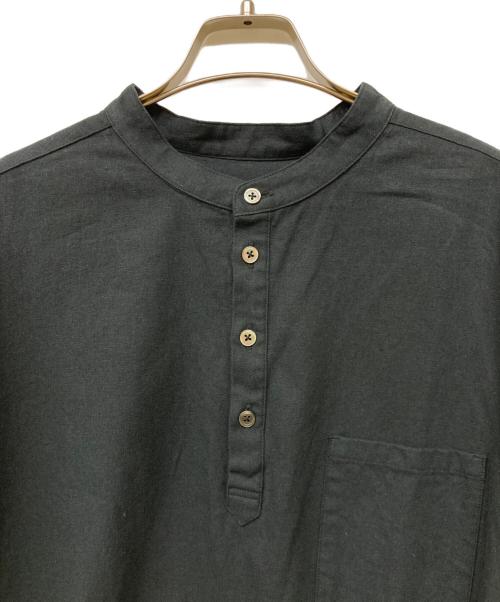 motone（モートン）motone (モートン) エンゲイシャツ ブラック サイズ:Mの古着・服飾アイテム