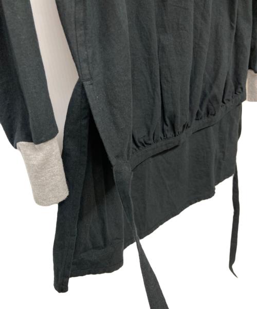 motone（モートン）motone (モートン) エンゲイシャツ ブラック サイズ:Mの古着・服飾アイテム