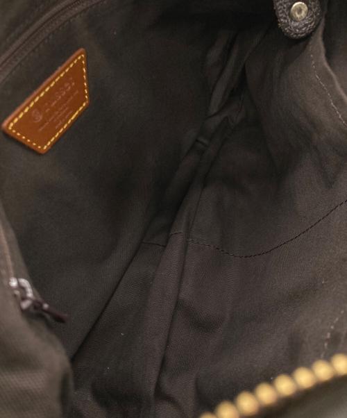 russet（ラシット）russet (ラシット) フロントタックミニショルダーバッグ ブラウンの古着・服飾アイテム