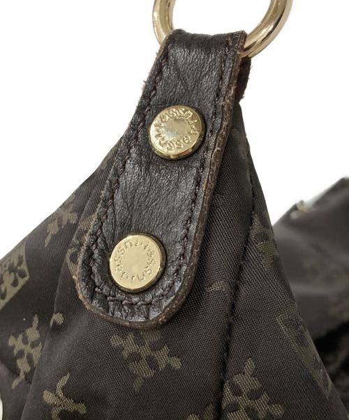 russet（ラシット）russet (ラシット) フロントタックミニショルダーバッグ ブラウンの古着・服飾アイテム