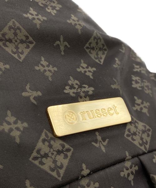 russet（ラシット）russet (ラシット) フロントタックミニショルダーバッグ ブラウンの古着・服飾アイテム