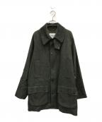 Barbourバブアー）の古着「WOOL TWEED BEAUFORT」｜ダークグリーン