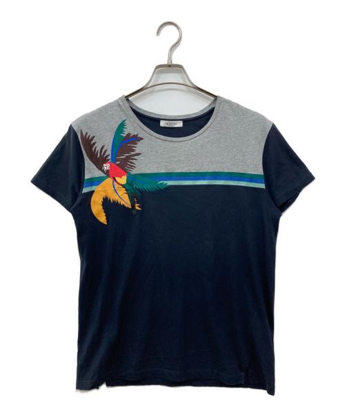 VALENTINO（ヴァレンティノ）VALENTINO (ヴァレンティノ) パームツリーTシャツ ネイビー サイズ:XSの古着・服飾アイテム