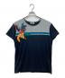 VALENTINO（ヴァレンティノ）の古着「パームツリーTシャツ」｜ネイビー