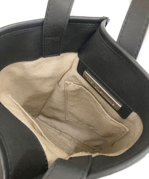 the dilettante（ザ・ディレッタント）the dilettante (ザ・ディレッタント) Javier ミニトート ブラックの古着・服飾アイテム