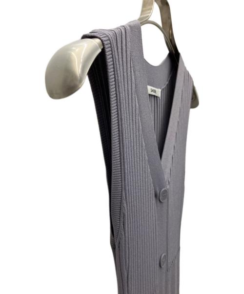Snidel（スナイデル）Snidel (スナイデル) ノースリフロントボタンニットワンピース ラベンダー サイズ:SIZEFREE 未使用品の古着・服飾アイテム