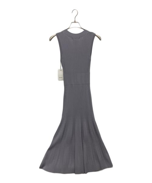 Snidel（スナイデル）Snidel (スナイデル) ノースリフロントボタンニットワンピース ラベンダー サイズ:SIZEFREE 未使用品の古着・服飾アイテム