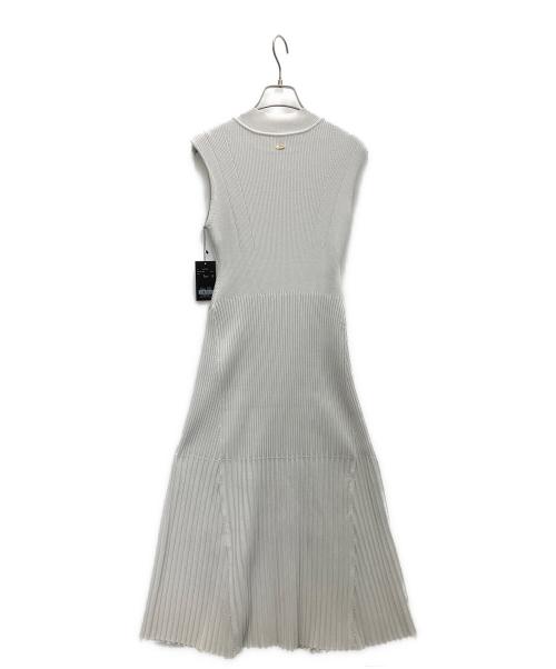 anuans（アニュアンス）anuans (アニュアンス) セミマーメイドニットワンピース アイスグレー サイズ:M 未使用品の古着・服飾アイテム