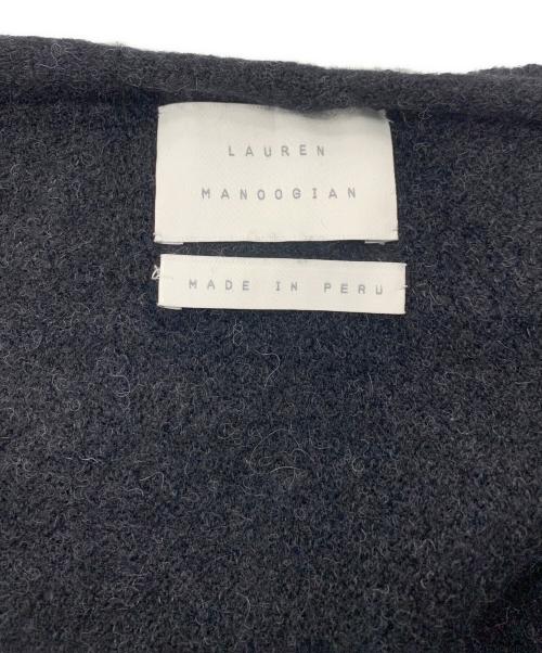 Lauren Manoogian（ローレン マヌージアン）Lauren Manoogian (ローレン マヌージアン) SOFTMOBIUS カーディガン ブラック サイズ:ＳＩＺＥ　ＦＲＥＥの古着・服飾アイテム