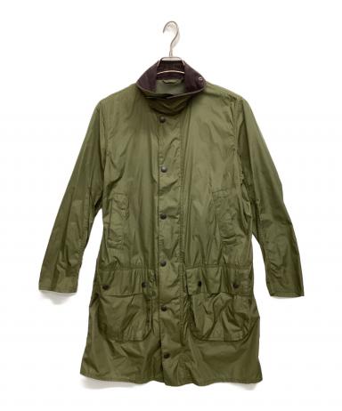 【古着】Barbour バブアー　フーデッドジャケット　Sサイズ　カーキ 中古・古着通販】Barbour (バブアー) ナイロンジャケット カーキ