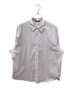 GALERIE VIEギャルリーヴィー）の古着「コットン レギュラーカラーリラックスシャツ」｜ピンク