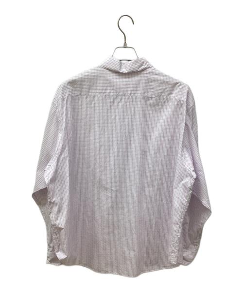 GALERIE VIE（ギャルリーヴィー）GALERIE VIE (ギャルリーヴィー) コットン レギュラーカラーリラックスシャツ ピンク サイズ:FREEの古着・服飾アイテム