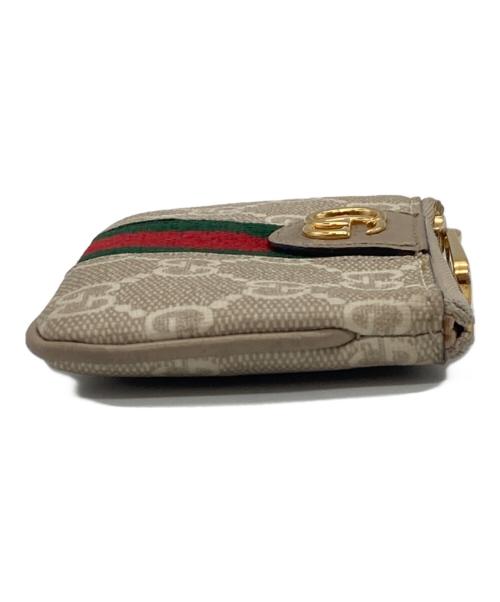 GUCCI（グッチ）GUCCI (グッチ) オフィディア キーケース ベージュ＆オートミールの古着・服飾アイテム