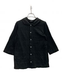 tricot COMME des GARCONS（トリココムデギャルソン）の古着「製品染めブラウス」｜ブラック