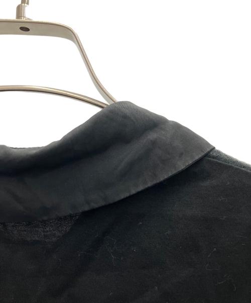 tricot COMME des GARCONS（トリココムデギャルソン）tricot COMME des GARCONS (トリココムデギャルソン) 製品染めブラウス ブラック サイズ:Mの古着・服飾アイテム