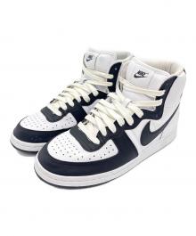 NIKE×COMME des GARCONS HOMME PLUS（ナイキ×コムデギャルソンオムプリュス）の古着「ハイカットスニーカー」｜ブラック×ホワイト