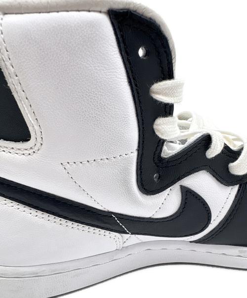 NIKE（ナイキ）NIKE (ナイキ) COMME des GARCONS HOMME PLUS (コムデギャルソンオムプリュス) ハイカットスニーカー ブラック×ホワイト サイズ:25.5㎝の古着・服飾アイテム