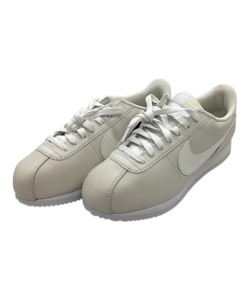 NIKE（ナイキ）NIKE (ナイキ) ナイキ ウィメンズ コルテッツ レザー ファントム ホワイト サイズ:26の古着・服飾アイテム