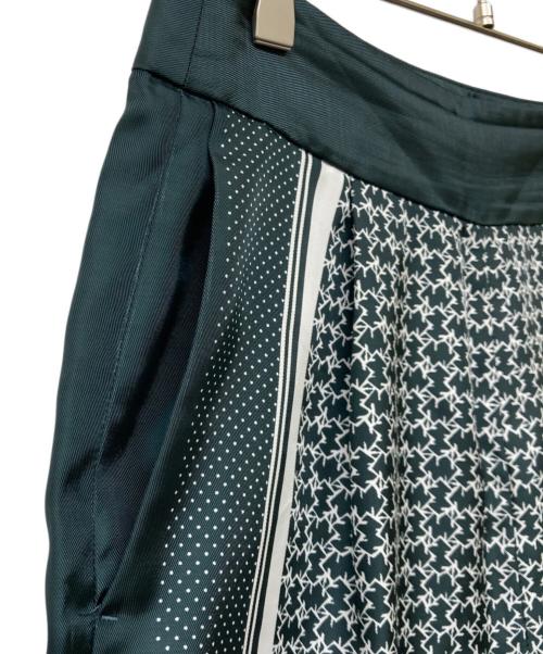 UNITED ARROWS（ユナイテッドアローズ）UNITED ARROWS (ユナイテッドアローズ) UBCB P PNL/PRT WIDE PANTS ダークグリーン サイズ:36の古着・服飾アイテム