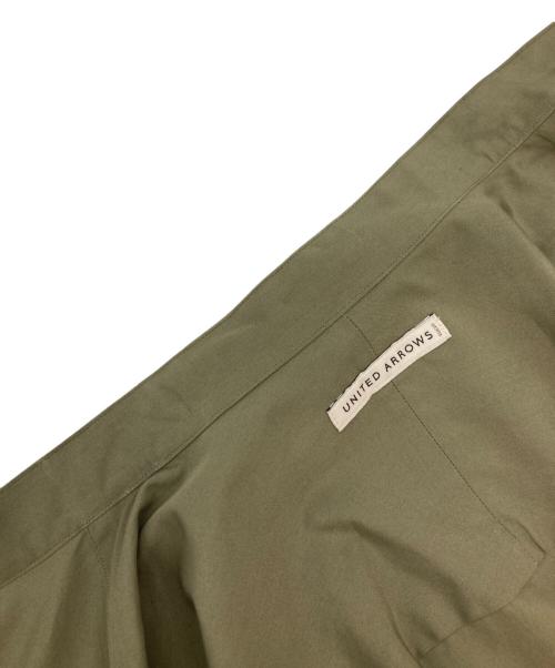 UNITED ARROWS（ユナイテッドアローズ）UNITED ARROWS (ユナイテッドアローズ) トーマスメイソンバンドカラーシャツ ベージュ サイズ:Mの古着・服飾アイテム