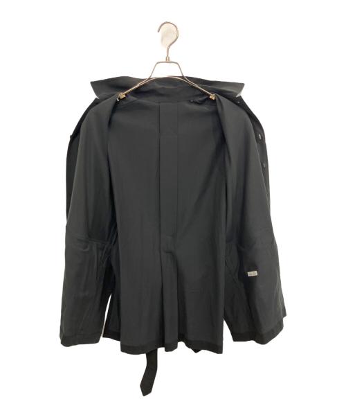STEVEN ALAN（スティーブンアラン）STEVEN ALAN (スティーブンアラン) ツイル サファリ ジャケット ブラック サイズ:SIZE Sの古着・服飾アイテム