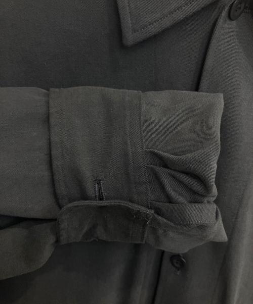 STEVEN ALAN（スティーブンアラン）STEVEN ALAN (スティーブンアラン) ツイル サファリ ジャケット ブラック サイズ:SIZE Sの古着・服飾アイテム
