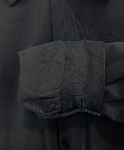 STEVEN ALAN（スティーブンアラン）STEVEN ALAN (スティーブンアラン) ツイル サファリ ジャケット ブラック サイズ:SIZE Sの古着・服飾アイテム