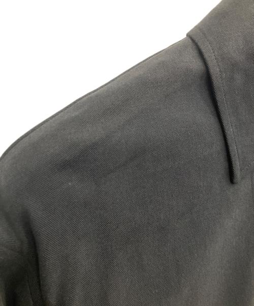 STEVEN ALAN（スティーブンアラン）STEVEN ALAN (スティーブンアラン) ツイル サファリ ジャケット ブラック サイズ:SIZE Sの古着・服飾アイテム