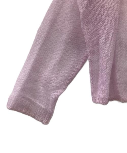 les Tendre（ライテンダー）les Tendre (ライテンダー) see through プルオーバー ピンク サイズ:Fの古着・服飾アイテム