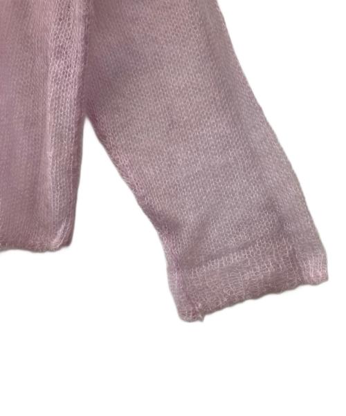 les Tendre（ライテンダー）les Tendre (ライテンダー) see through プルオーバー ピンク サイズ:Fの古着・服飾アイテム
