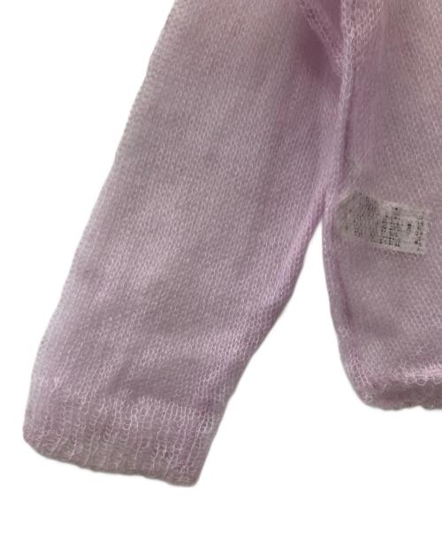 les Tendre（ライテンダー）les Tendre (ライテンダー) see through プルオーバー ピンク サイズ:Fの古着・服飾アイテム