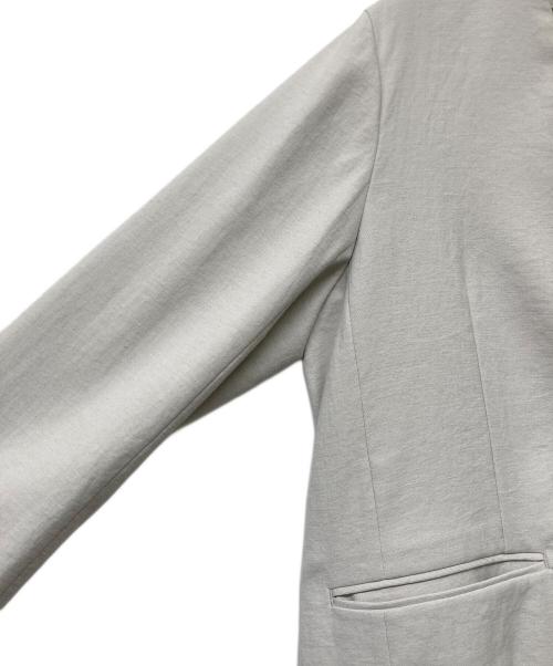 N.O.R.C（ノーク）N.O.R.C (ノーク) リネンオックスノーカラージャケット ライトグレー サイズ:2の古着・服飾アイテム