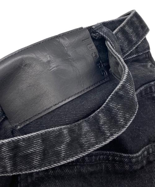 sacai（サカイ）sacai (サカイ) SLIM JEANS WITH BELT ブラック サイズ:3の古着・服飾アイテム