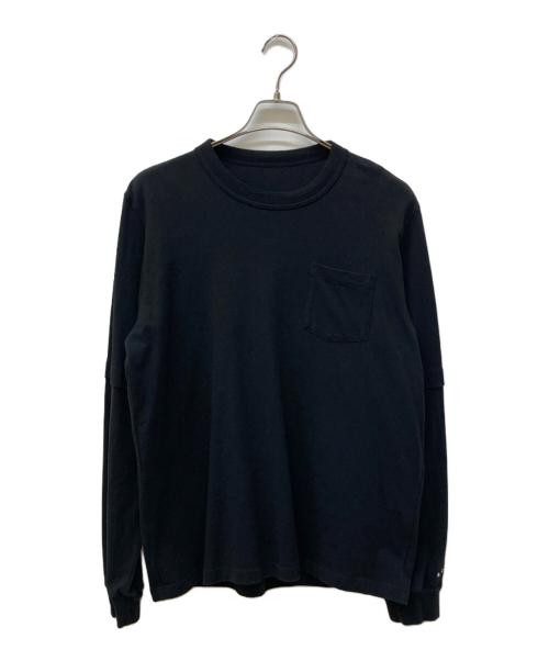 sacai（サカイ）sacai (サカイ) Back Print L/S T-Shirt ブラック サイズ:4の古着・服飾アイテム