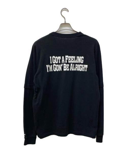 sacai（サカイ）sacai (サカイ) Back Print L/S T-Shirt ブラック サイズ:4の古着・服飾アイテム