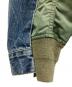 中古・古着 sacai (サカイ) Denim x Nylon Twill Jacket インディゴ×オリーブ サイズ:2：47000円
