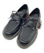 GUCCIグッチ）の古着「GGレースアップシューズ」｜ブラック