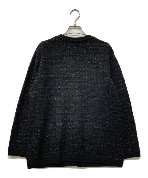 JOURNAL STANDARD relume（ジャーナルスタンダード レリューム）JOURNAL STANDARD relume (ジャーナルスタンダード レリューム) TWEEDYニットジャケット ブラック サイズ:Fの古着・服飾アイテム