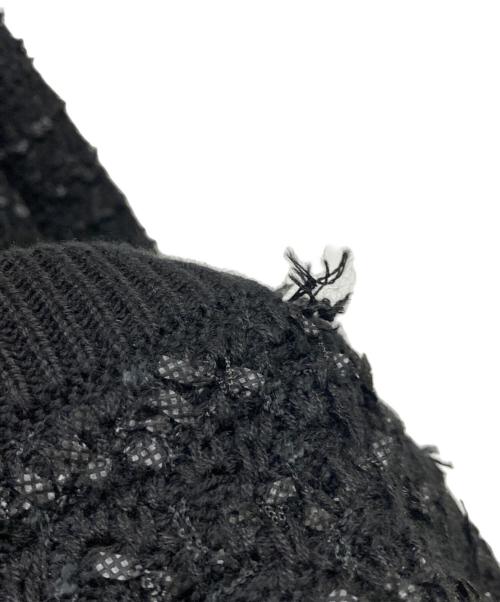 JOURNAL STANDARD relume（ジャーナルスタンダード レリューム）JOURNAL STANDARD relume (ジャーナルスタンダード レリューム) TWEEDYニットジャケット ブラック サイズ:Fの古着・服飾アイテム