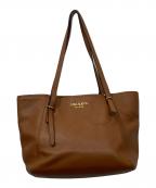 PRADAプラダ）の古着「トートバッグ」｜ブラウン