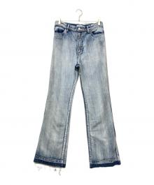 TOGA ARCHIVES（トーガアーカイブス）の古着「カットオフデニムパンツ」｜インディゴ