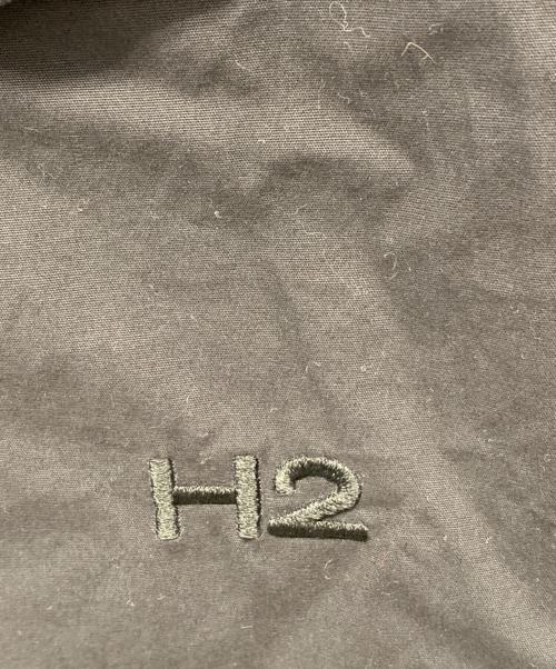 H&M（エイチアンドエム）H&M (エイチアンドエム) HERON PRESTON (ヘロンプレストン) ボクシーシャツ ブラック サイズ:Mの古着・服飾アイテム