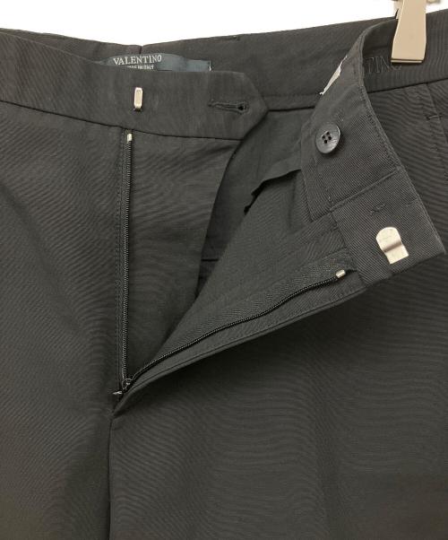 VALENTINO（ヴァレンティノ）VALENTINO (ヴァレンティノ) スラックス ブラック サイズ:46の古着・服飾アイテム