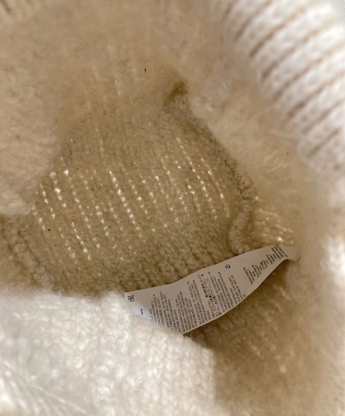 JIL SANDER（ジルサンダー）JIL SANDER (ジルサンダー) ニットバッグ アイボリーの古着・服飾アイテム