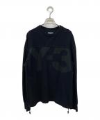 Y-3ワイスリー）の古着「M CLASSIC HEAVY PIQUE CREW SWEATSHIRT」｜ブラック