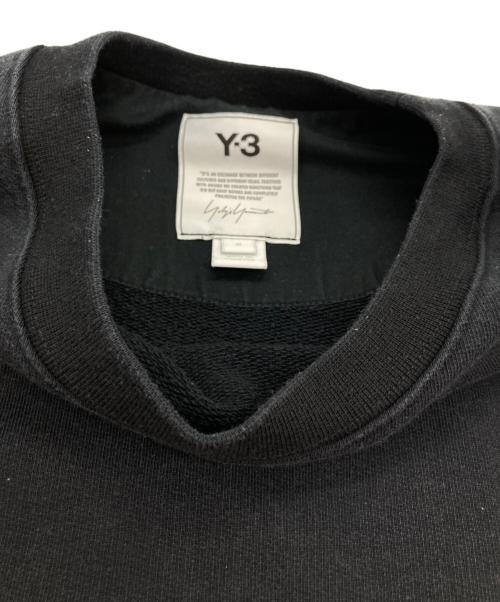 Y-3（ワイスリー）Y-3 (ワイスリー) M CLASSIC BACK LOGO CREW SWEATSHIRT ブラック サイズ:Mの古着・服飾アイテム